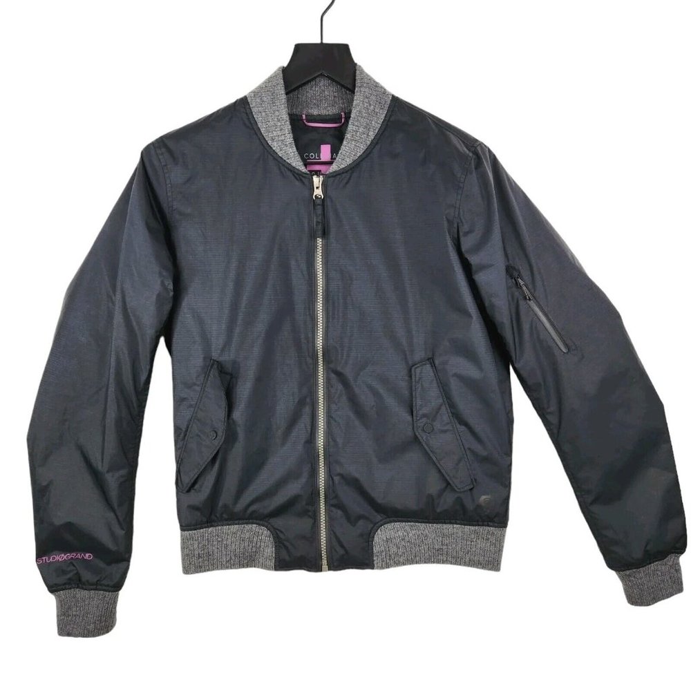 Cole Haan Mountain Hard Wear Women's Jacket Sz XS Bomber Down Insulated Full Zip
